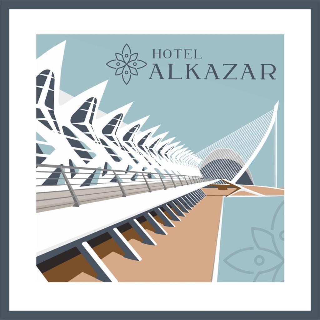 Hotel Alkazar Valencia Exterior photo